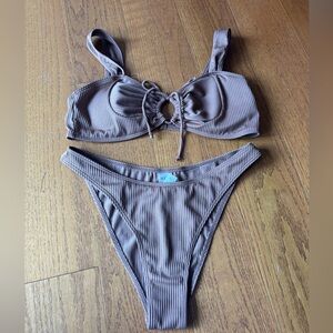 Brown Shein Bikini